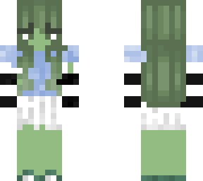 alien/ zombie girl
