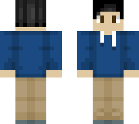backwards a skin for minecraft 2