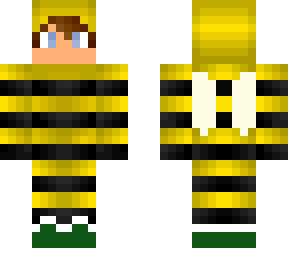 bee onesie blue eyes edit