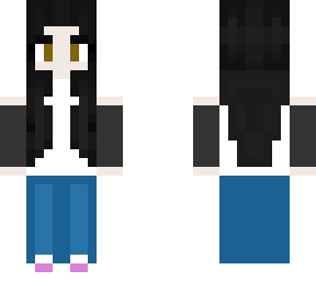 black haired girl