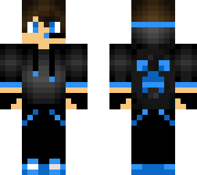 blue gamer boy