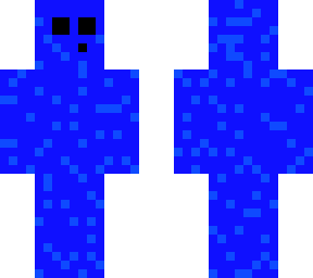 blue skin