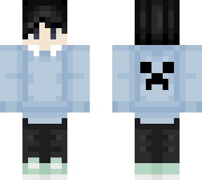 boy blue creeper sweater