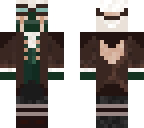 copper zombie (original oc design) in coat