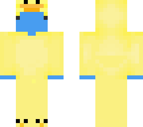 cute alien in a duck onesie