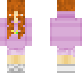 cute purple gamer girl