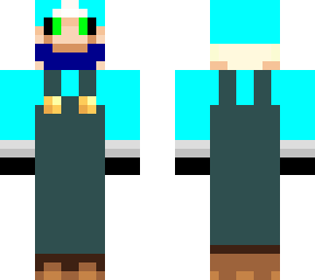 cyan mario