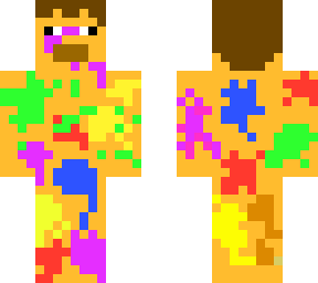 drizzle paint splatter skin!
