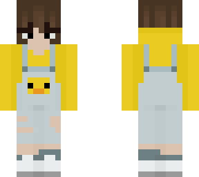 duck overalls and hood