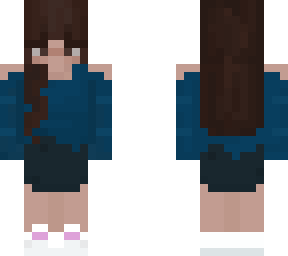e-girl brown hair