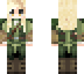 elf blond girl