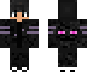 Minecraft Skins Enderman Hoodie
