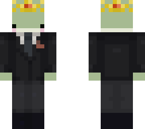 frog in a suit