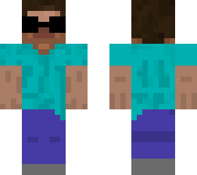 herobrian with sunglasses