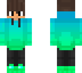 lime and blue e boy