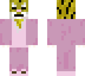 link tijger bruiloft pink suit