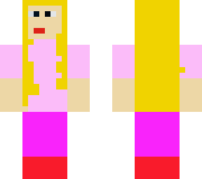 me in a pink top and a pink trawsrs