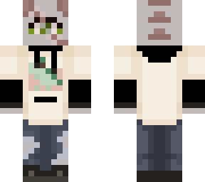 my final skin with dino hoodie!