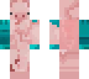 piggy with diamond arm