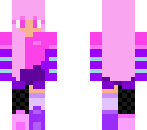 pink and purple<3