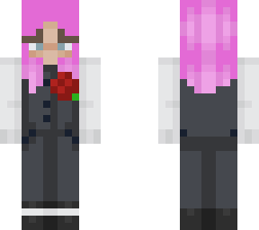 pink hair suite