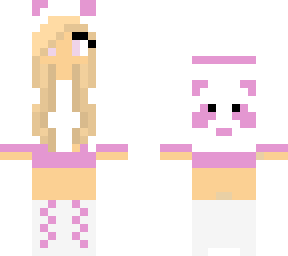 pink panda girl