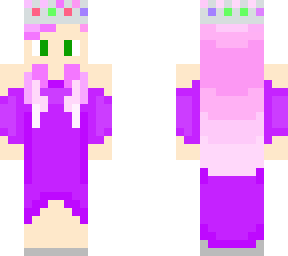 purple dress