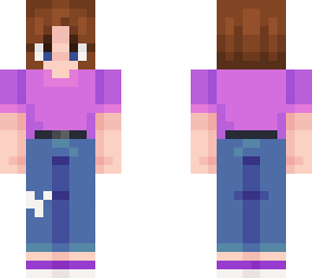 purple girl