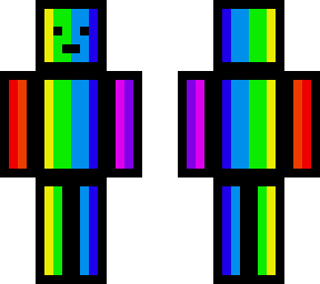 rainbow but with a different face