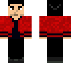 red jacket