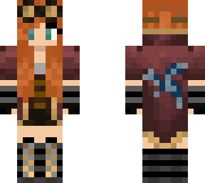 redhead steampunk girl