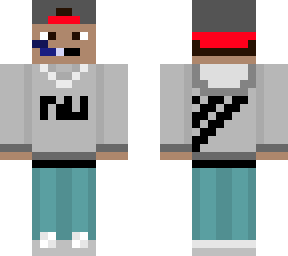 skin <de chico con gorra