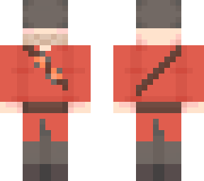 soldier with blush