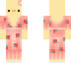 strawberry dress duck