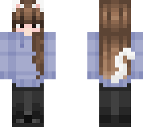 sweatshirt cat girl