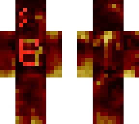 the one of red flames resistance mode