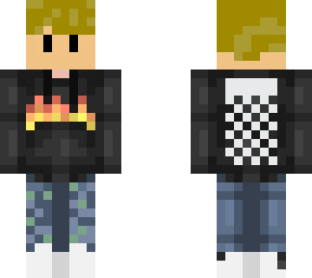 thrasher hoodie blonde hair