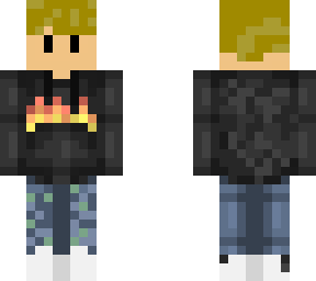 thrasher hoodie blonde hair 4