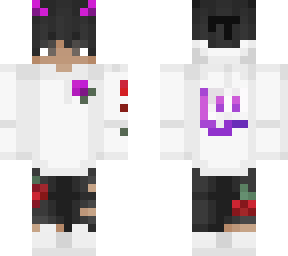 twitch jumper purple red