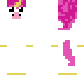 unicorn with pink and magenta hair