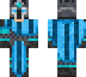 viking with blu armor