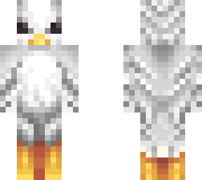 white pelican skin