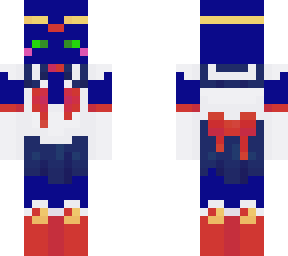 a phantom as sailor moon lol