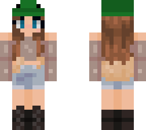 a skin made by eglows that a edited to give a froggi hat