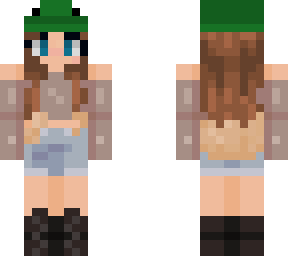 a skin made by eglows that a edited to give a removeable froggi hat