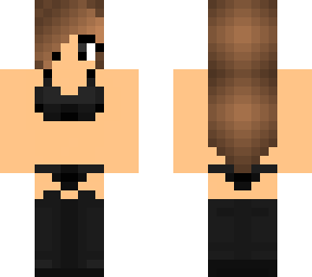 balck bikini and boots