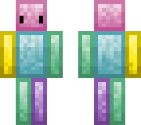 block pastel with gradient