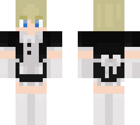 blonde maid boy