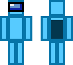 blue among us character