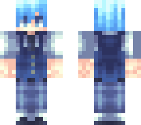 blue hair guy